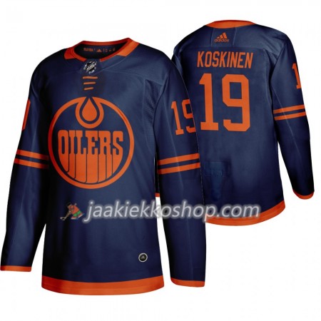 Miehille NHL Edmonton Oilers Pelipaita Mikko Koskinen 19 Adidas 2019-20 Sininen Authentic